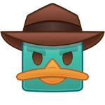 Perry's emoji for Disney Emoji Blitz