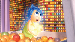 Joy finds herself in Long Term Memory.