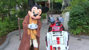 Jedi Master Mickey & R2-MK in one of the Disney parks!