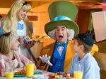 Alice and Mad Hatter in Goofy's Kitchen