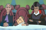 Grimsby con Gruñón y Frollo en House of Mouse.