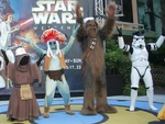 Disney Weekend-Star Wars-YMCA.jpg (84 KB) A Jawa, Greedo, Chewbacca, and a stormtrooper take on the roles of the famous 1970s disco group The Village People and lead the crowd in the "YMCA" dance.