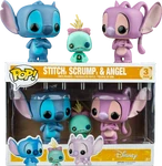 Stitch, Scrump, and Angel Funko POP! vinyl figure 3-pack