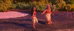 Moana with her grandmother