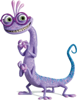 Randall, as he appears in Monsters University