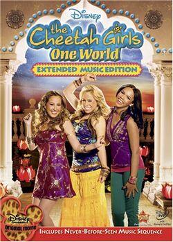 The Cheetah Girls One World DVD