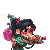 Vanellope in Disney Heroes: Battle Mode.