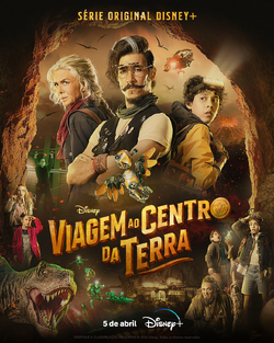 Viagem ao Centro da Terra - Pôster Nacional