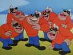 The Beagle Boys laughing