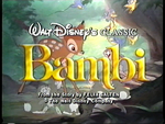 Bambi VHS Preview