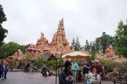 The Disneyland mountain