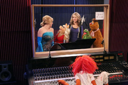 Good luck charlie muppets recording studio