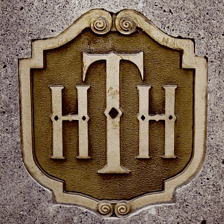 Disney - The Hollywood Tower Hotel : Porte-clé métal HTH