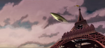 The Hyperion's cameo in the Tomorrowland backstory short "A History of Tomorrow