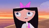 Isabella crying about the suffering Phineas did to her in Paris