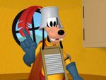 Goofy as a knight in Mickey Mouse Clubhouse