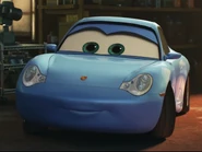 Sally Carrera in Cars 2 en Cars 3