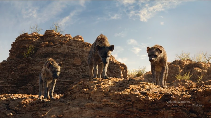 Shenzi, Kamari, and Azizi