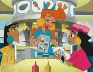 Yatta, Kuzco and Malina in episode "Working Girl"