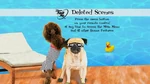 Deleted Scenes screen