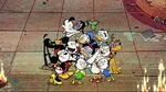 Duck the Halls Mickey Mouse family