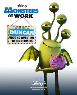 Monsters At Work Disney+ plot and cast details