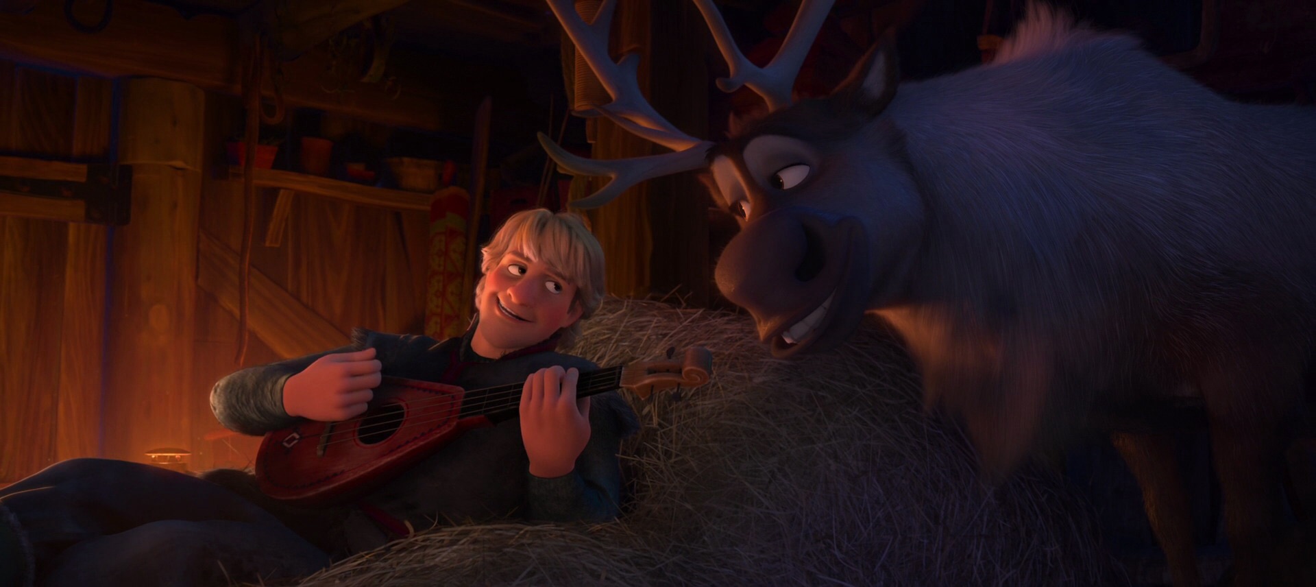 Frozen - Olaf vs. Sven (Funny Scene) 