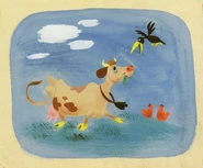 Jabber with a cow by Mary Blair.