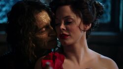 Once Upon a Time - 2x16 - The Miller's Daughter - Cora and Rumplestiltskin Spin Gold