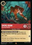 Shere Khan - Menacing Predator lorcana