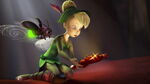 Tinker Bell about to use the Mirror's Last Wish