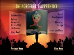 The Sorcerer's Apprentice menu