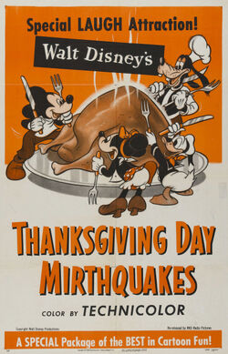 Walt Disney S Thanksgiving Day Mirthquakes Disney Wiki Fandom