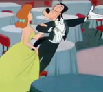 Goofy's dance partner in How to Dance is possibly his wife.