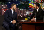 Ben Affleck visits Jimmy Kimmel Live! in November 2017.