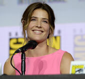 Cobie Smulders attending the 2019 San Diego Comic Con.