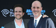 Dan Gerson with Robert L. Baird at premiere of Monsters University.