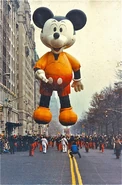 Mickey in the 1979 parade
