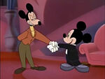 Mickey makes a deal with his con rival Mortimer