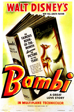 Original Bambi Poster