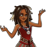 Tia Dalma in Disney Heroes: Battle Mode.