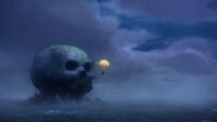 Skull Rock cameo in Tinker Bell and the Lost Treasure.