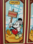 Artwork of Mickey helping with the expansion at Disney California Adventure.