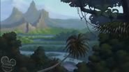 The jungle in The Legend of Tarzan
