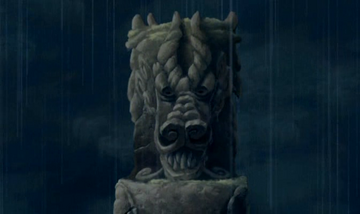 Disney ドラゴンkind Mushu Statue ムーラン（Great Stone