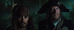 Jack and Barbossa.