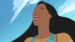 Pocahontas laughing from Nakoma