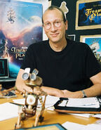 Roy Conli behind the scenes of Treasure Planet.