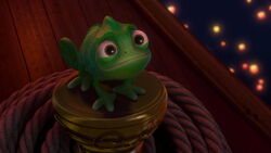 Pascal the Chameleon from Disney Tangled | Poster