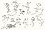 Timon's model sheet.